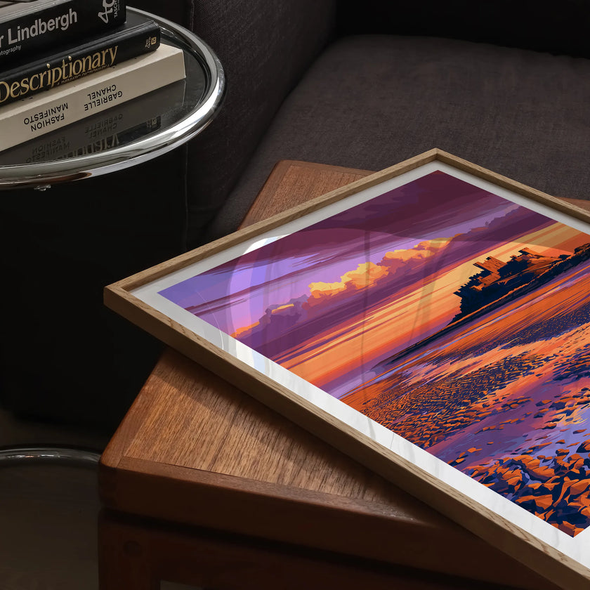 Northumberland Vintage Style Print