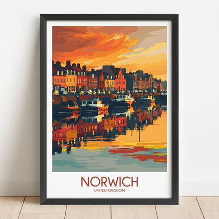 Norwich Destination Art Gift