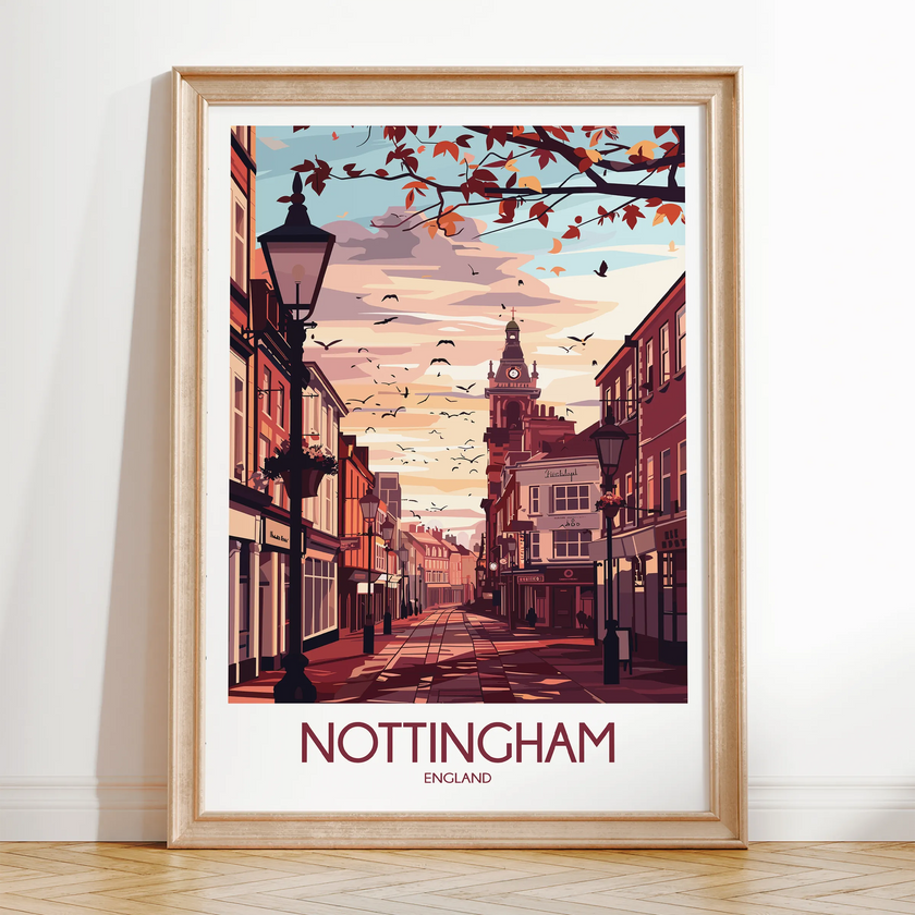 Nottingham Destination Art Gift