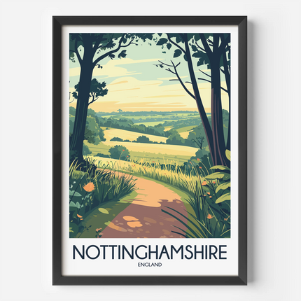 Nottinghamshire Gallery Quality Print