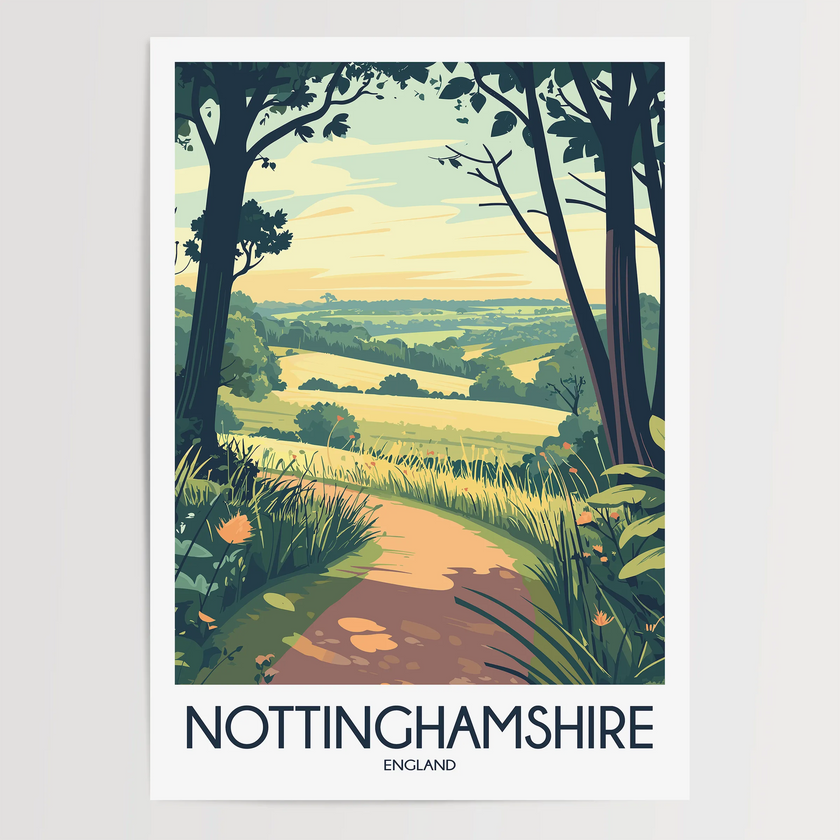 Nottinghamshire Scenic Landscape Art