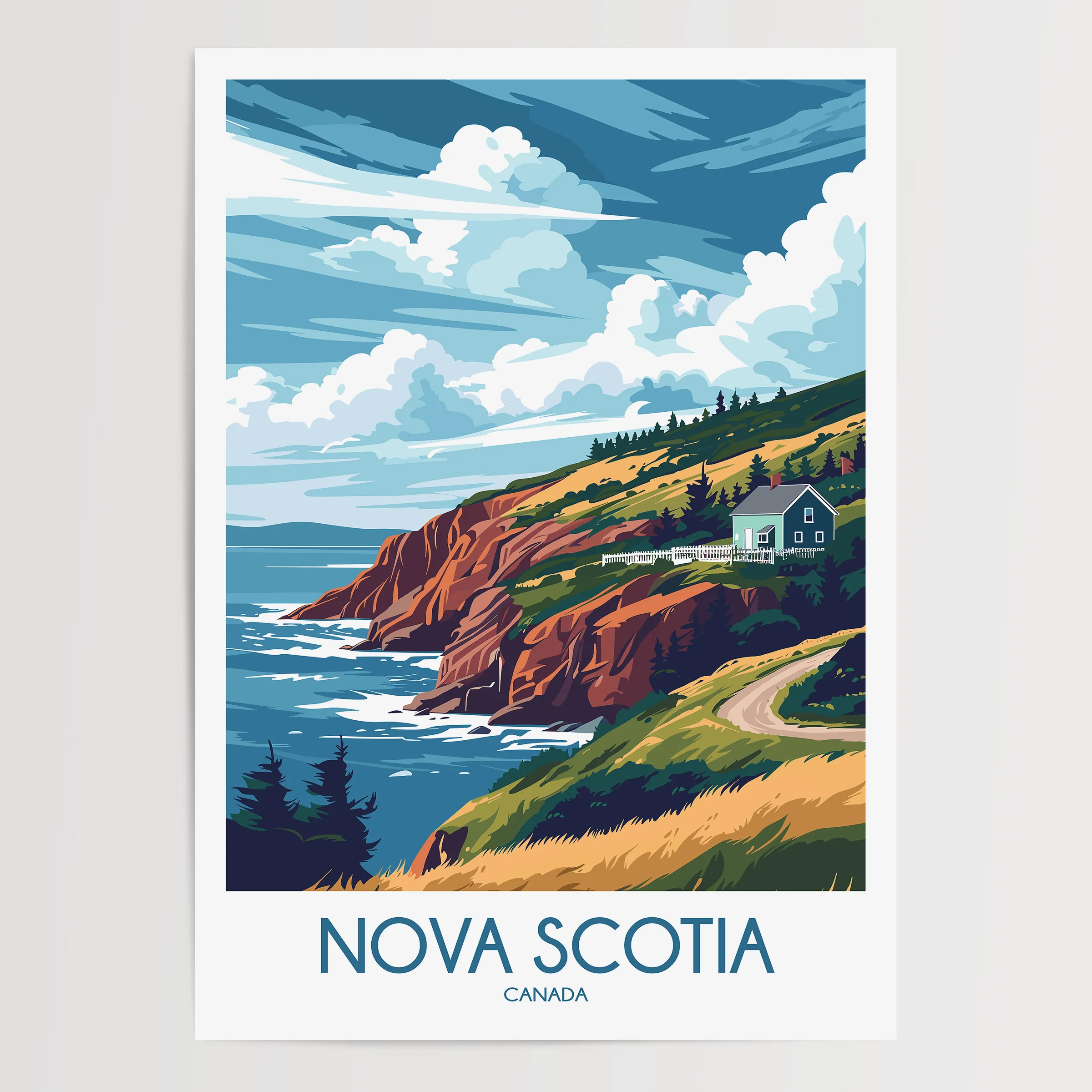 Nova Scotia Home Office Decor