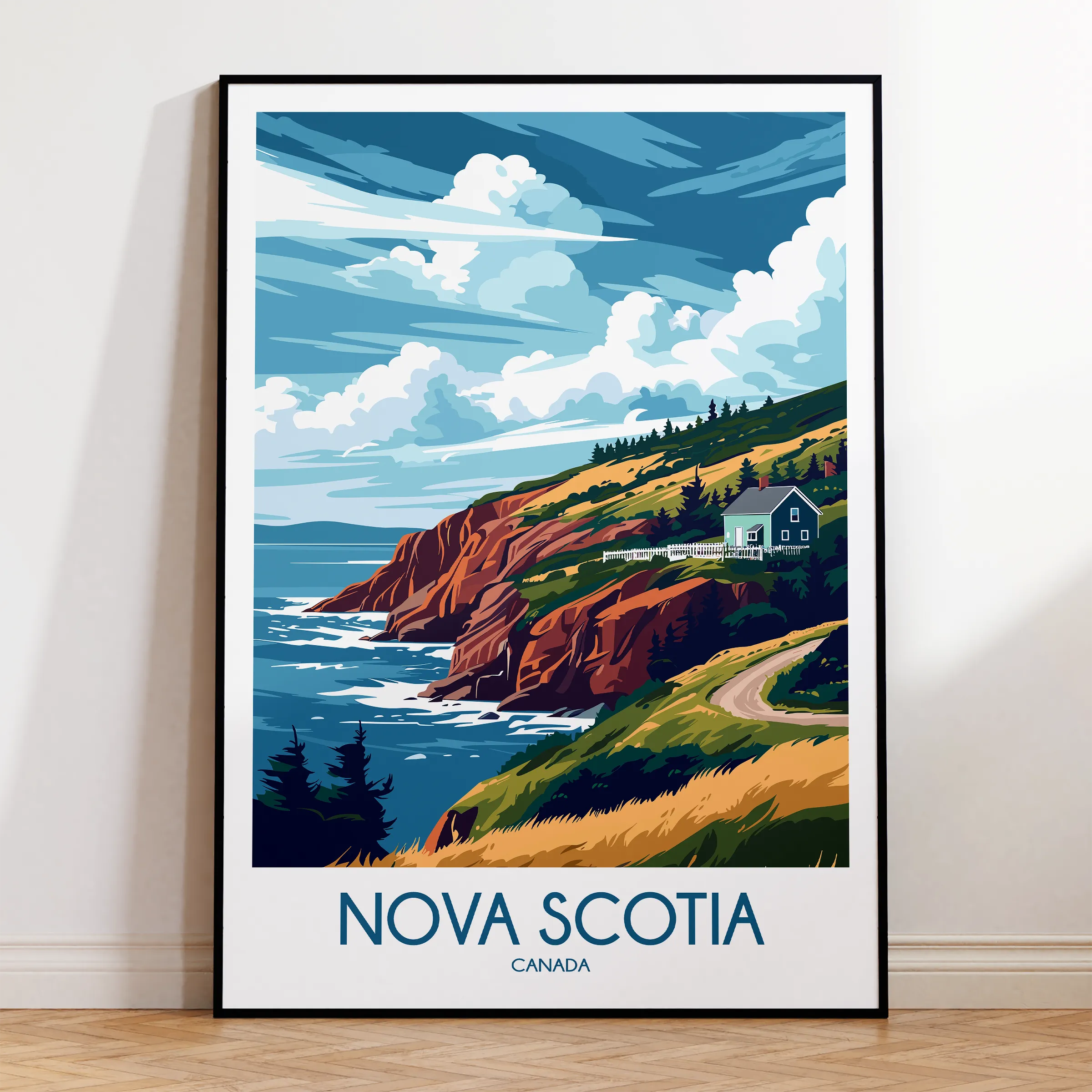 Nova Scotia Scenic Landscape Art