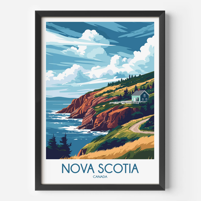 Nova Scotia Travel Memory Gift