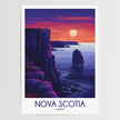Nova Scotia Vintage Style Print