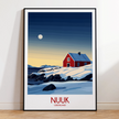 Nuuk Destination Art Gift