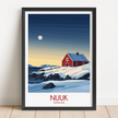 Nuuk Minimalist Wall Art