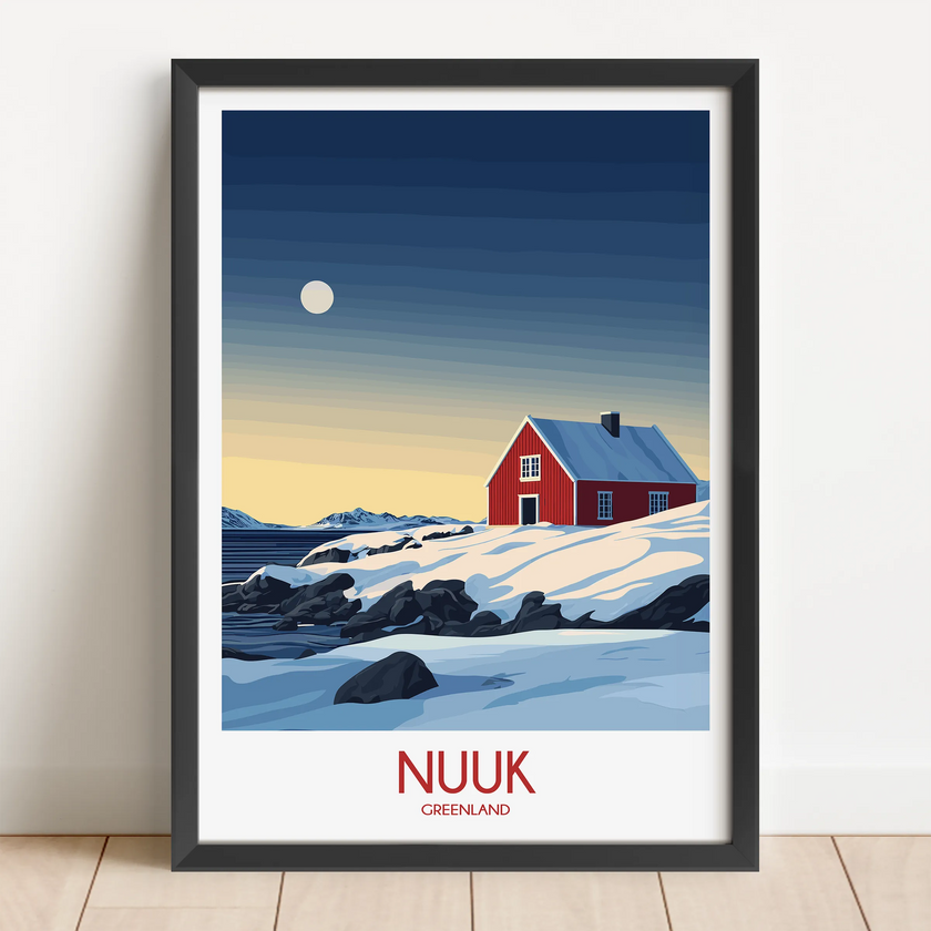Nuuk Minimalist Wall Art