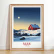 Nuuk Scenic Landscape Art