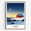 Nuuk Souvenir Poster Print