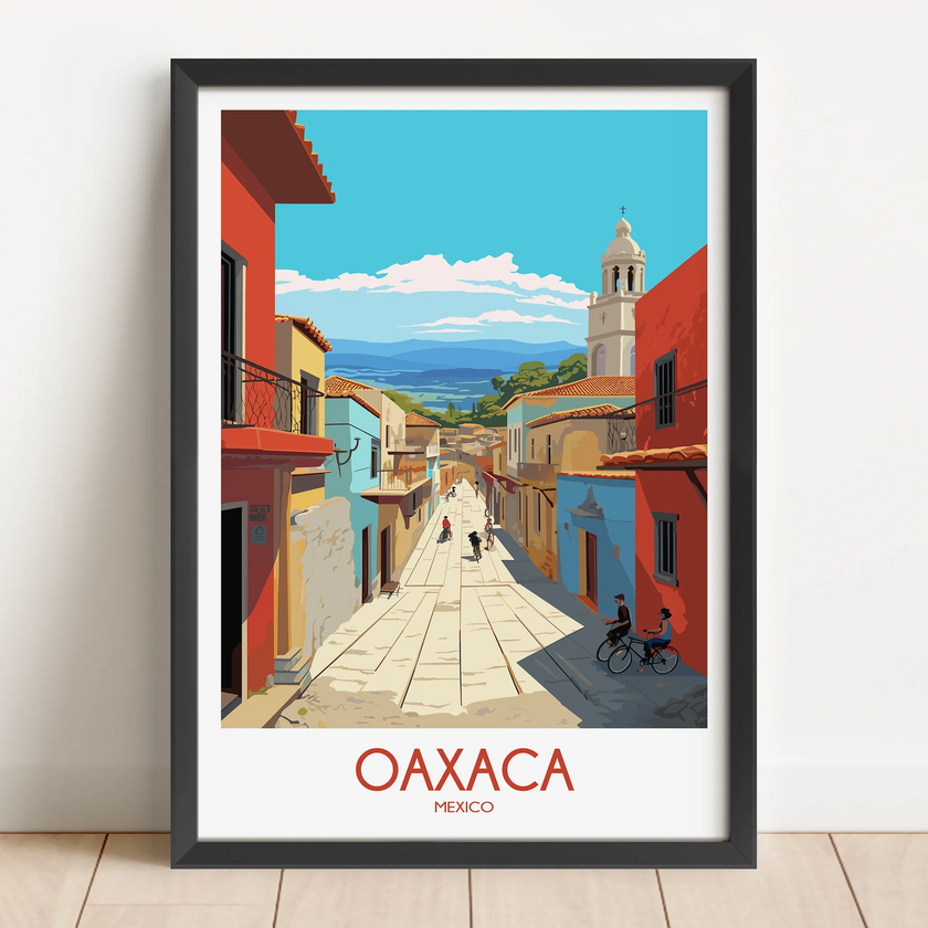 Oaxaca Minimalist Wall Art