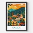 Oaxaca Scenic Landscape Art