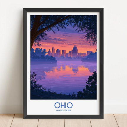 Ohio Scenic Landscape Art
