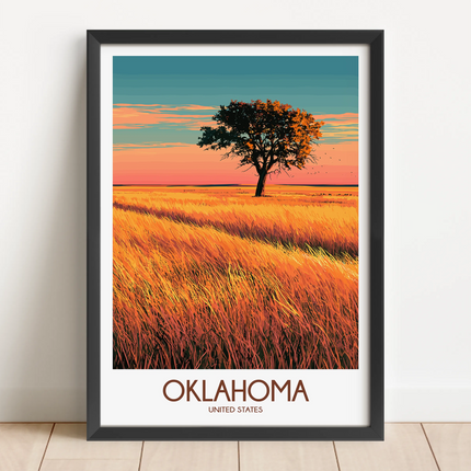 Oklahoma Travel Memory Gift