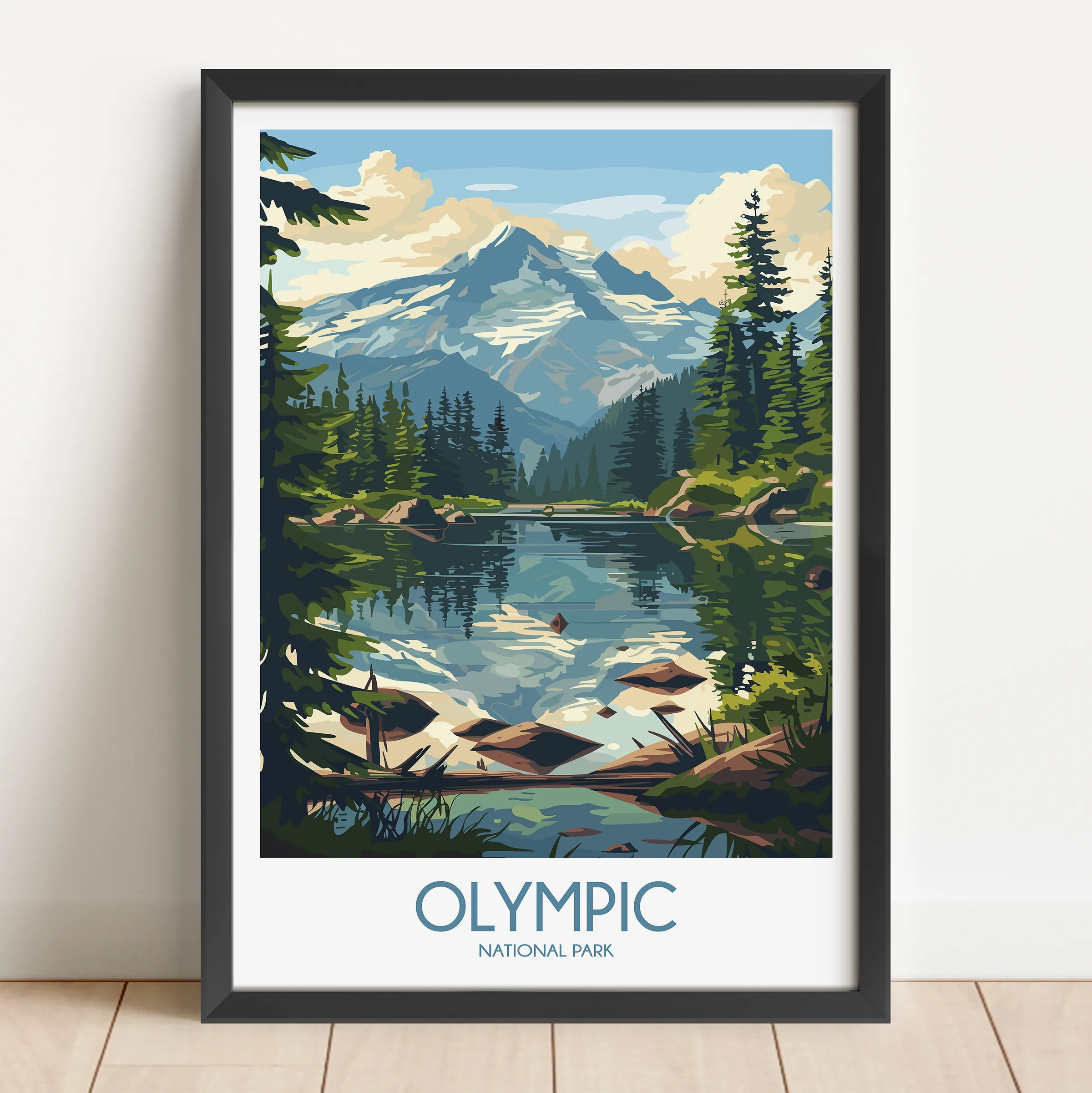 Olympic Souvenir Poster Print