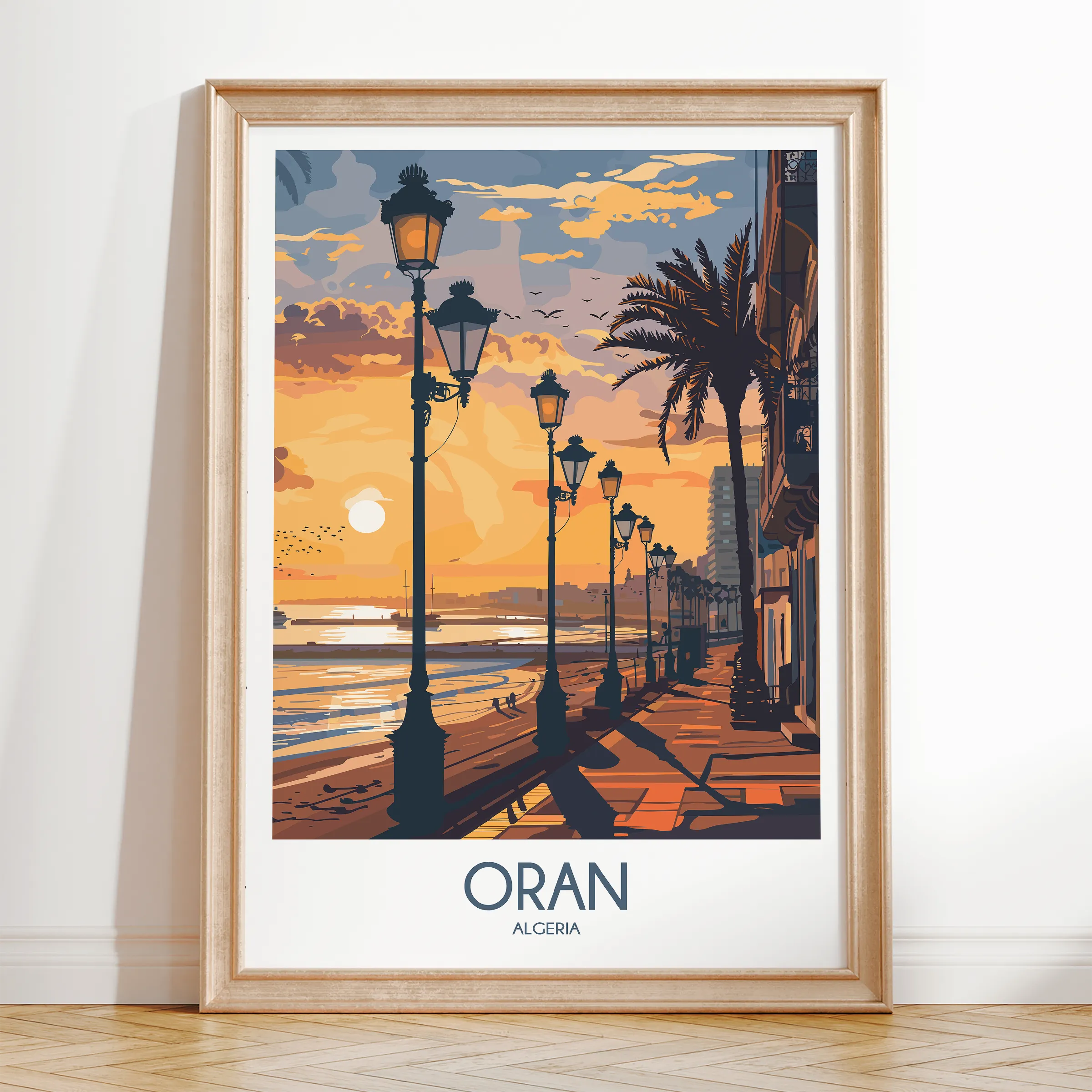 Oran Destination Art Gift