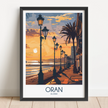 Oran Modern Travel Poster