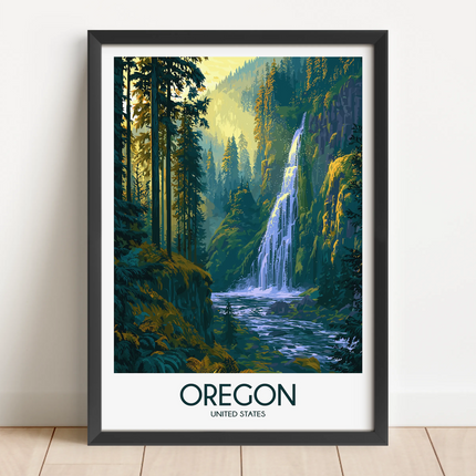 Oregon Scenic Landscape Art
