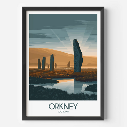 Orkney Travel Memory Gift