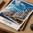 Ostend Modern Travel Poster
