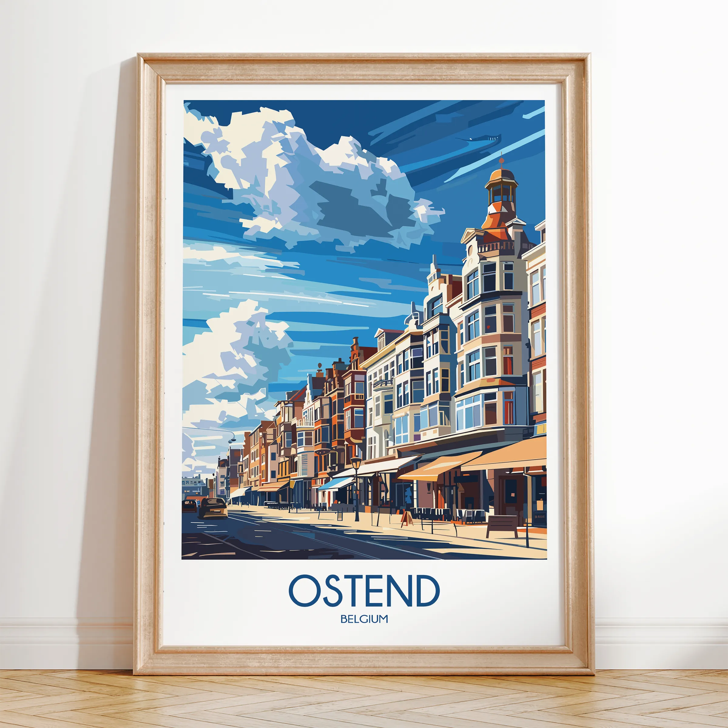 Ostend Travel Memory Gift
