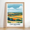 Oxfordshire Destination Art Gift