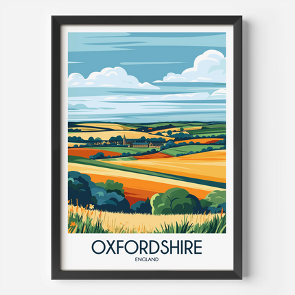 Oxfordshire Scenic Landscape Art
