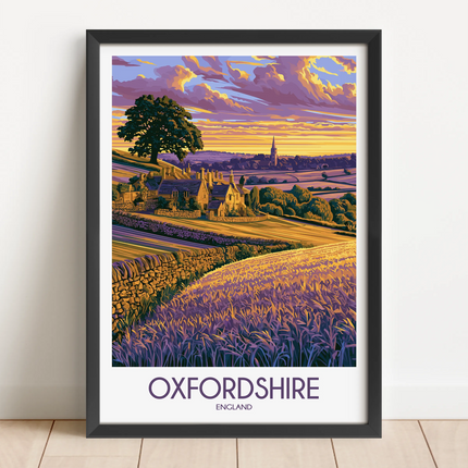 Oxfordshire Travel Memory Gift