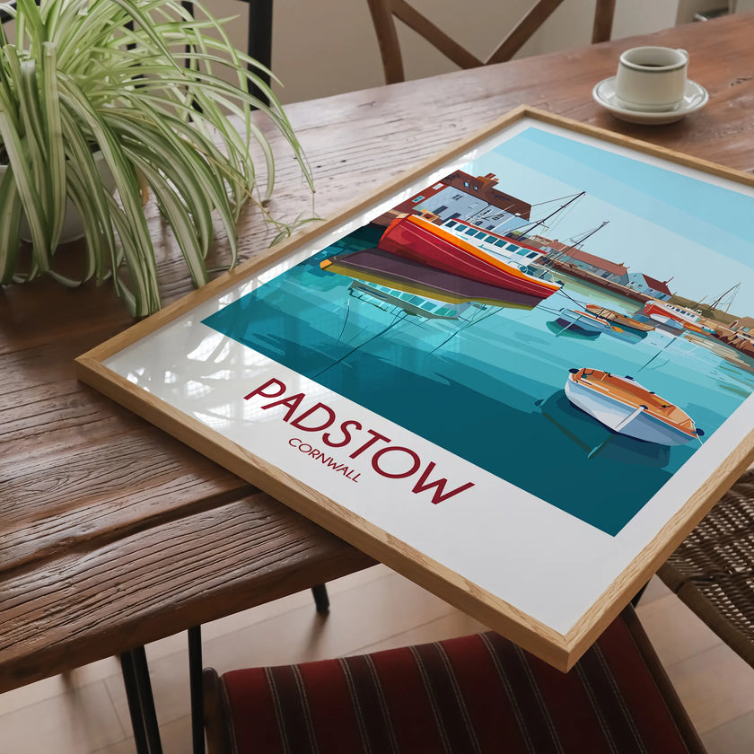 Padstow Destination Art Gift