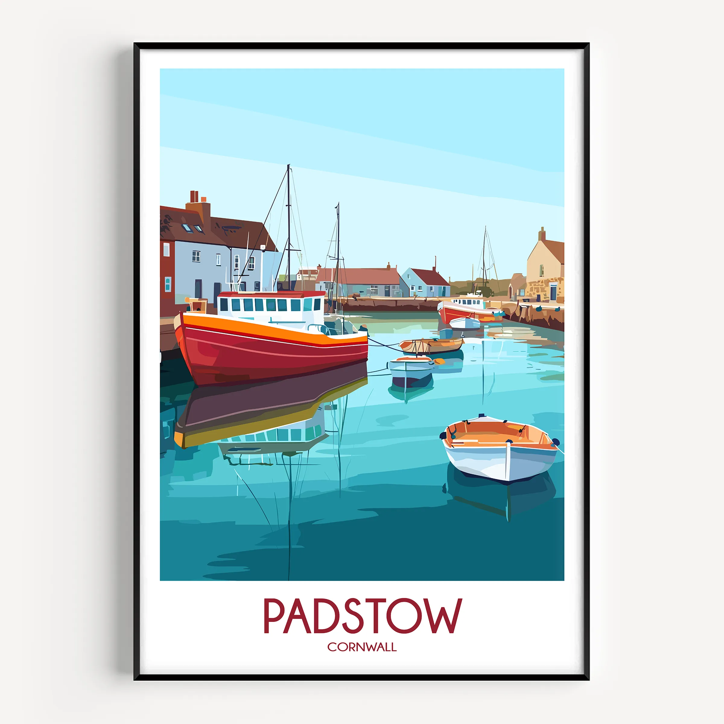 Padstow Minimalist Wall Art