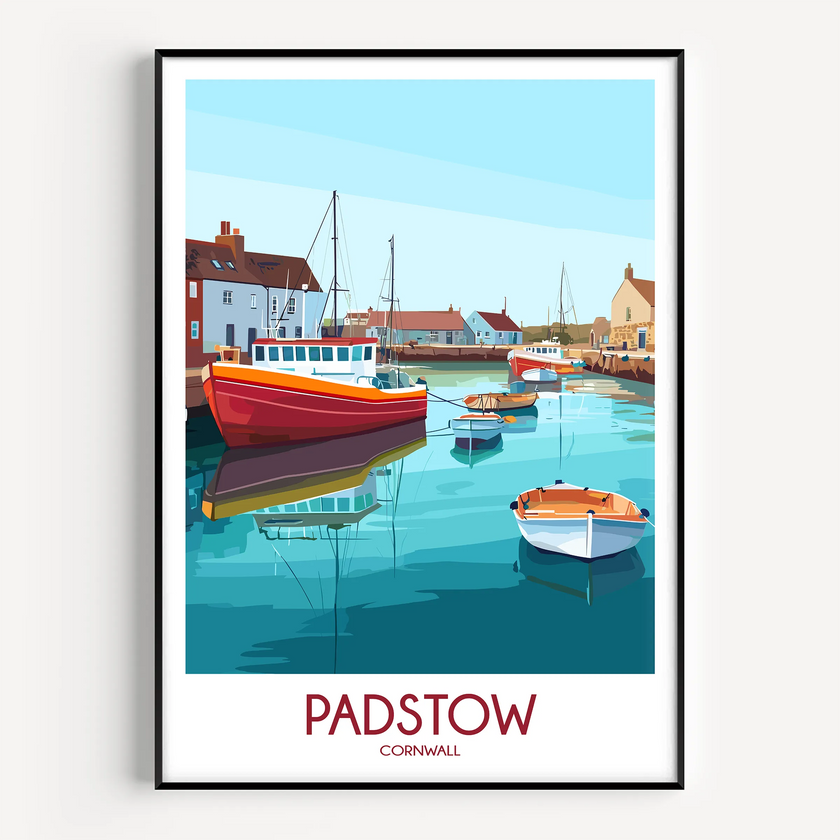 Padstow Minimalist Wall Art