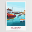 Padstow Modern Travel Poster