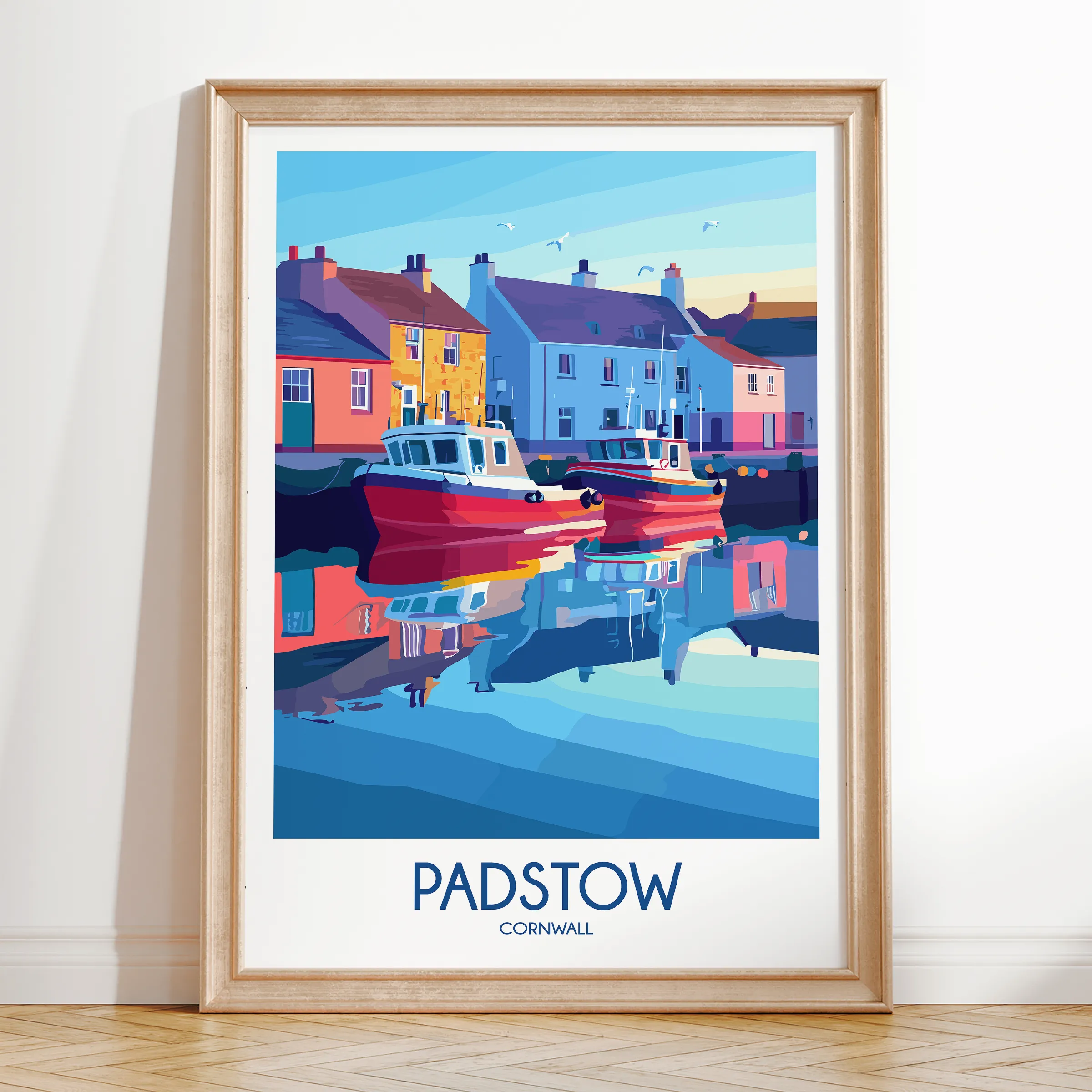 Padstow Scenic Landscape Art