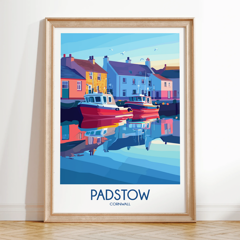 Padstow Scenic Landscape Art