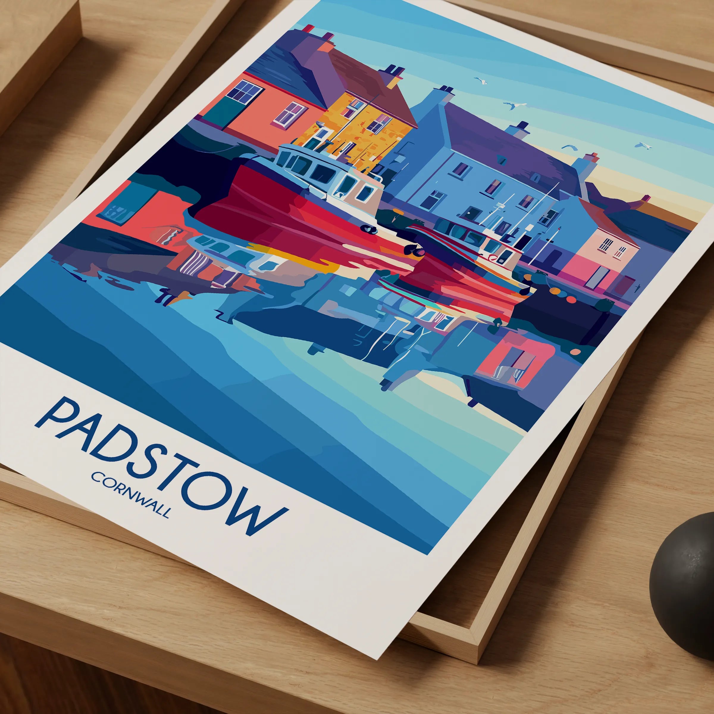 Padstow Souvenir Poster Print