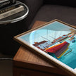 Padstow Vintage Style Print
