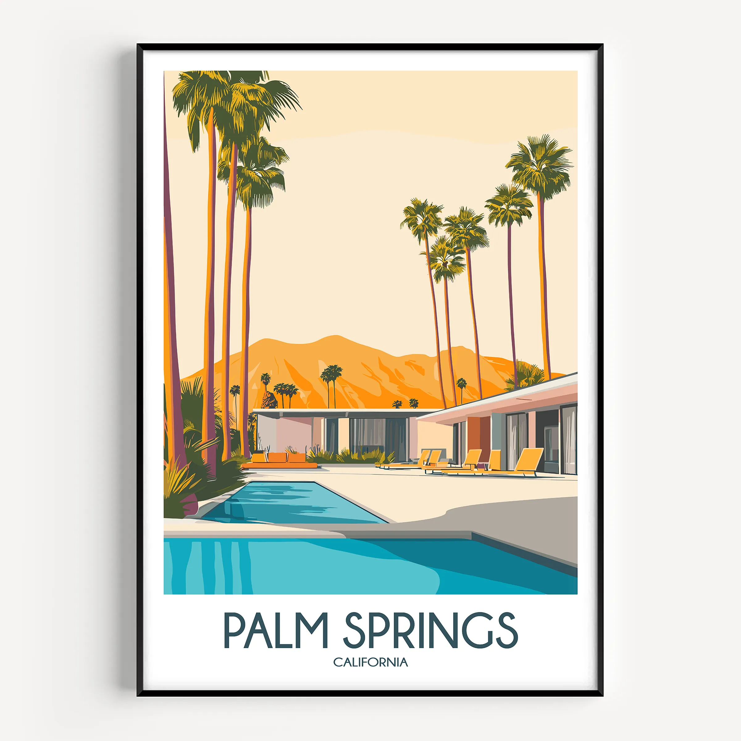 Palm Springs Destination Art Gift