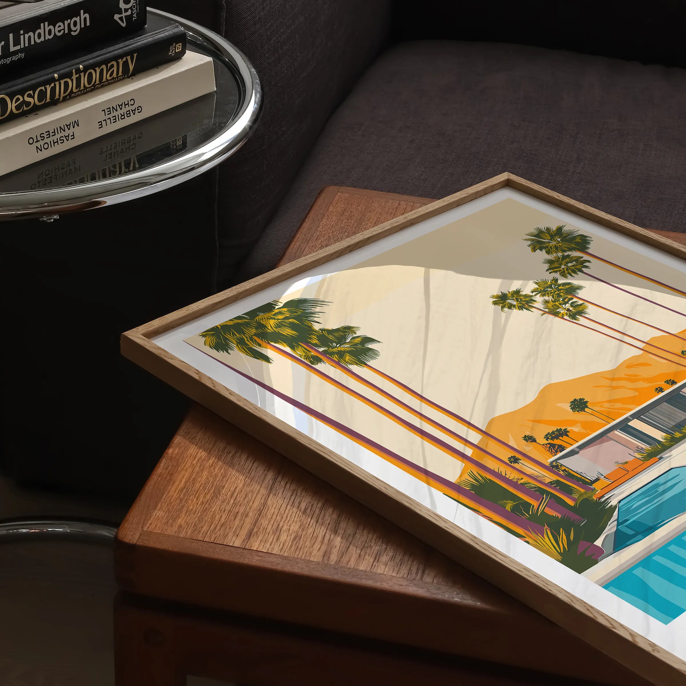 Palm Springs Souvenir Poster Print