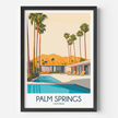 Palm Springs Souvenir Poster Print