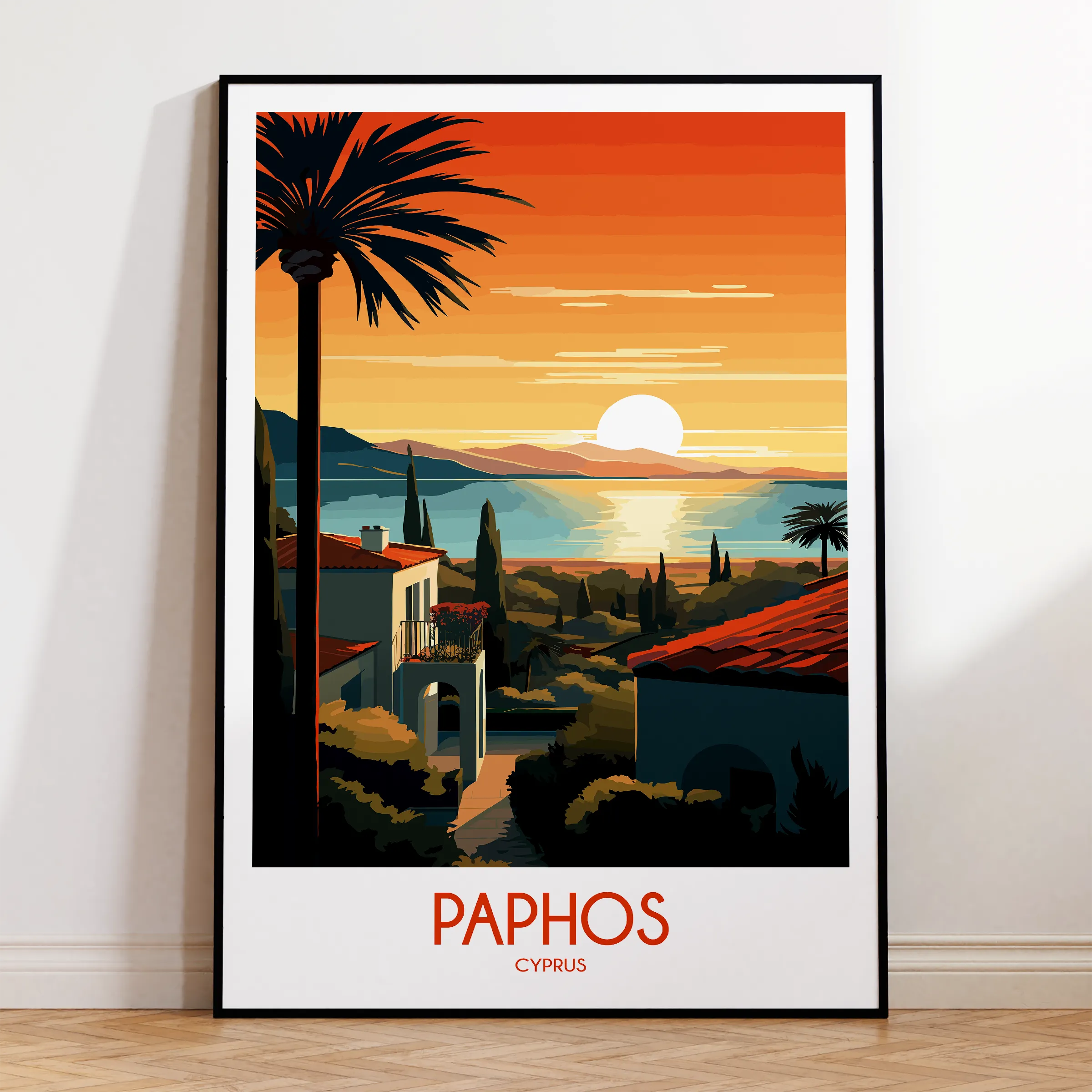 Paphos Travel Memory Gift