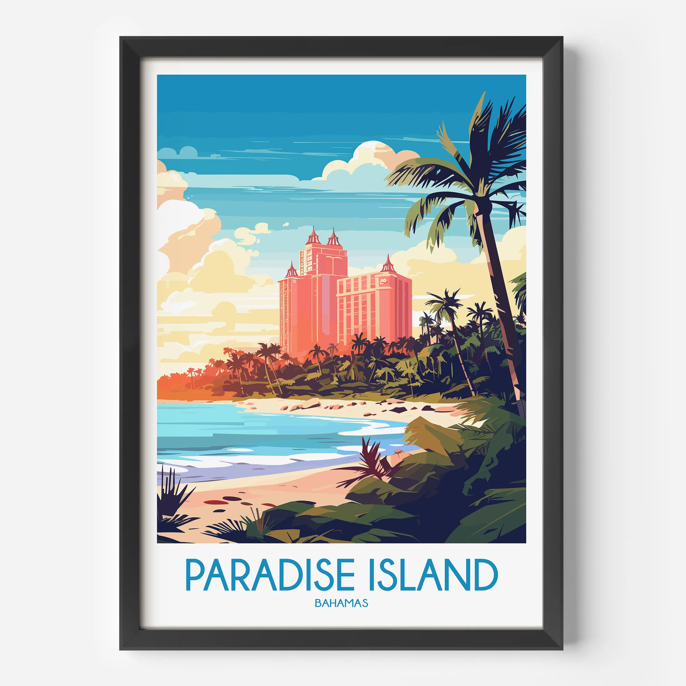 Paradise Island Destination Art Gift