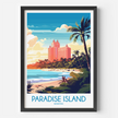 Paradise Island Destination Art Gift