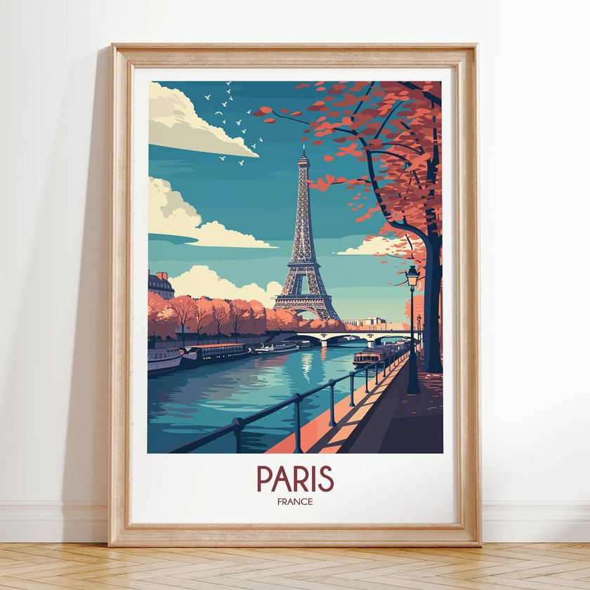 Paris Destination Art Gift