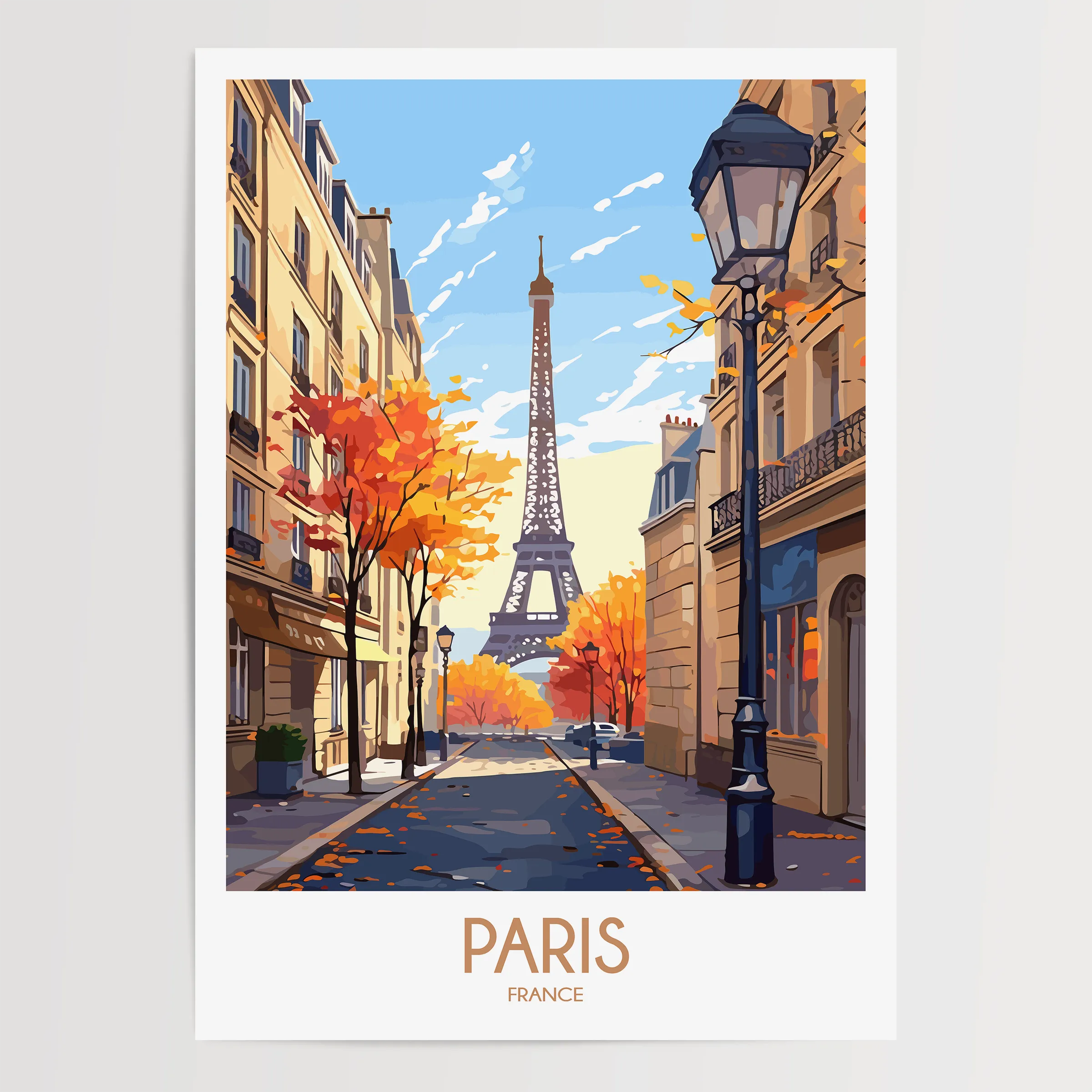 Paris Destination Art Gift