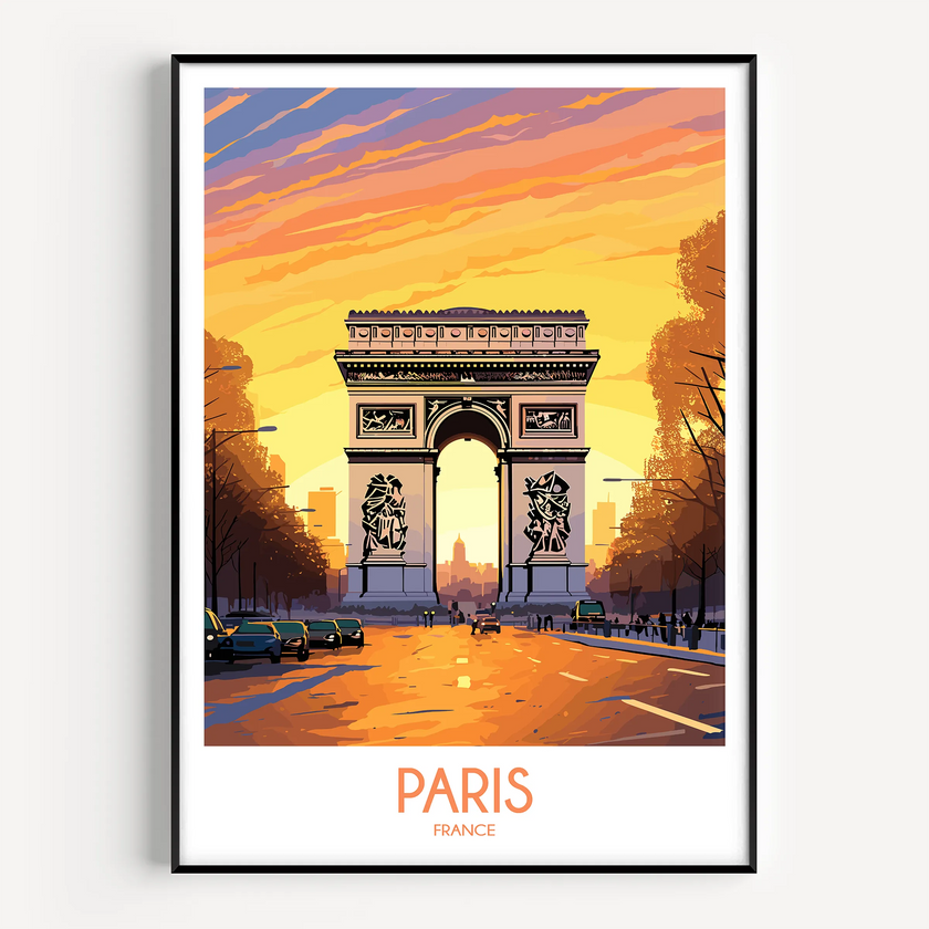 Paris Destination Art Gift