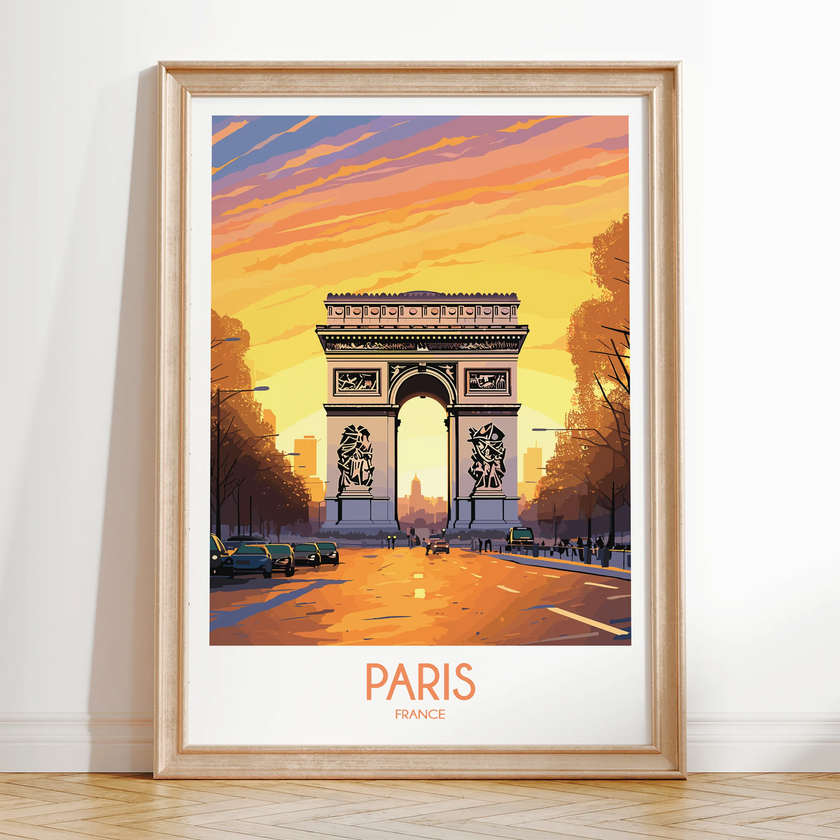 Paris Minimalist Wall Art