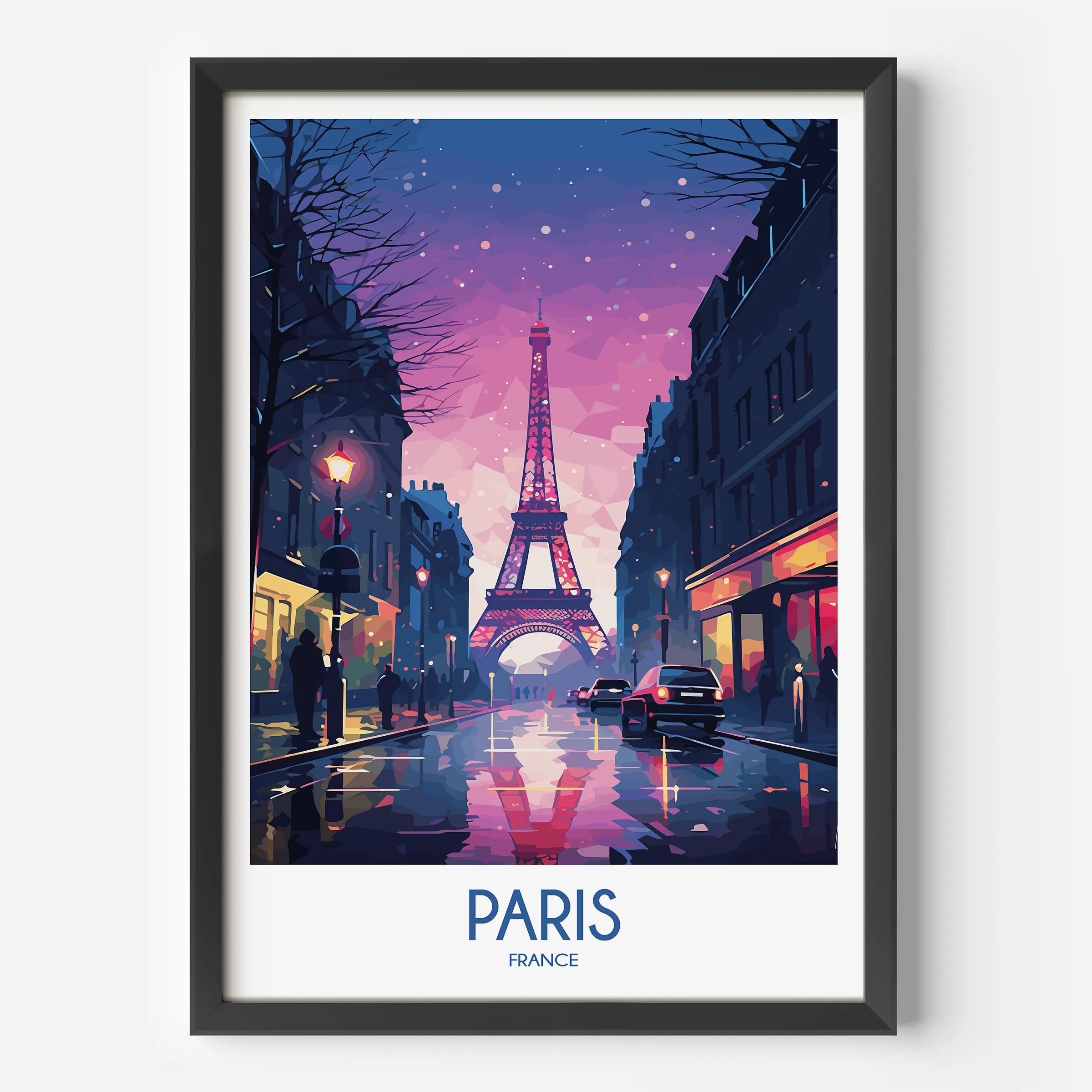 Paris Minimalist Wall Art