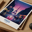 Paris Modern Travel Poster