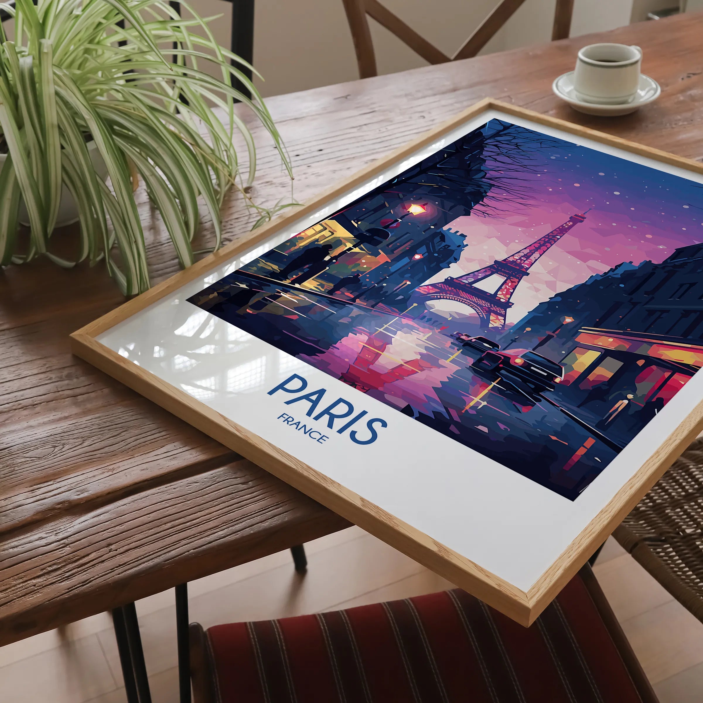 Paris Scenic Landscape Art