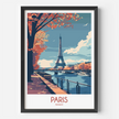 Paris Scenic Landscape Art